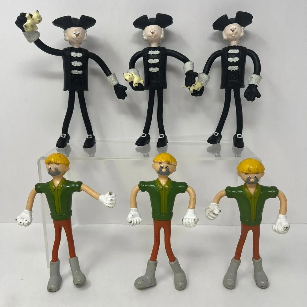 Bendos Bendable Action Figures Lot 26 Piece Multicolor Posable Toys